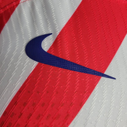 2023/2024 Atletico Madrid Home Soccer JerseyPlayer Version
