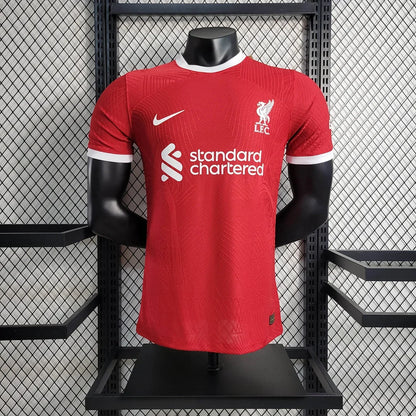 2023/2024 Liverpool Home Soccer JerseyPlayer Version