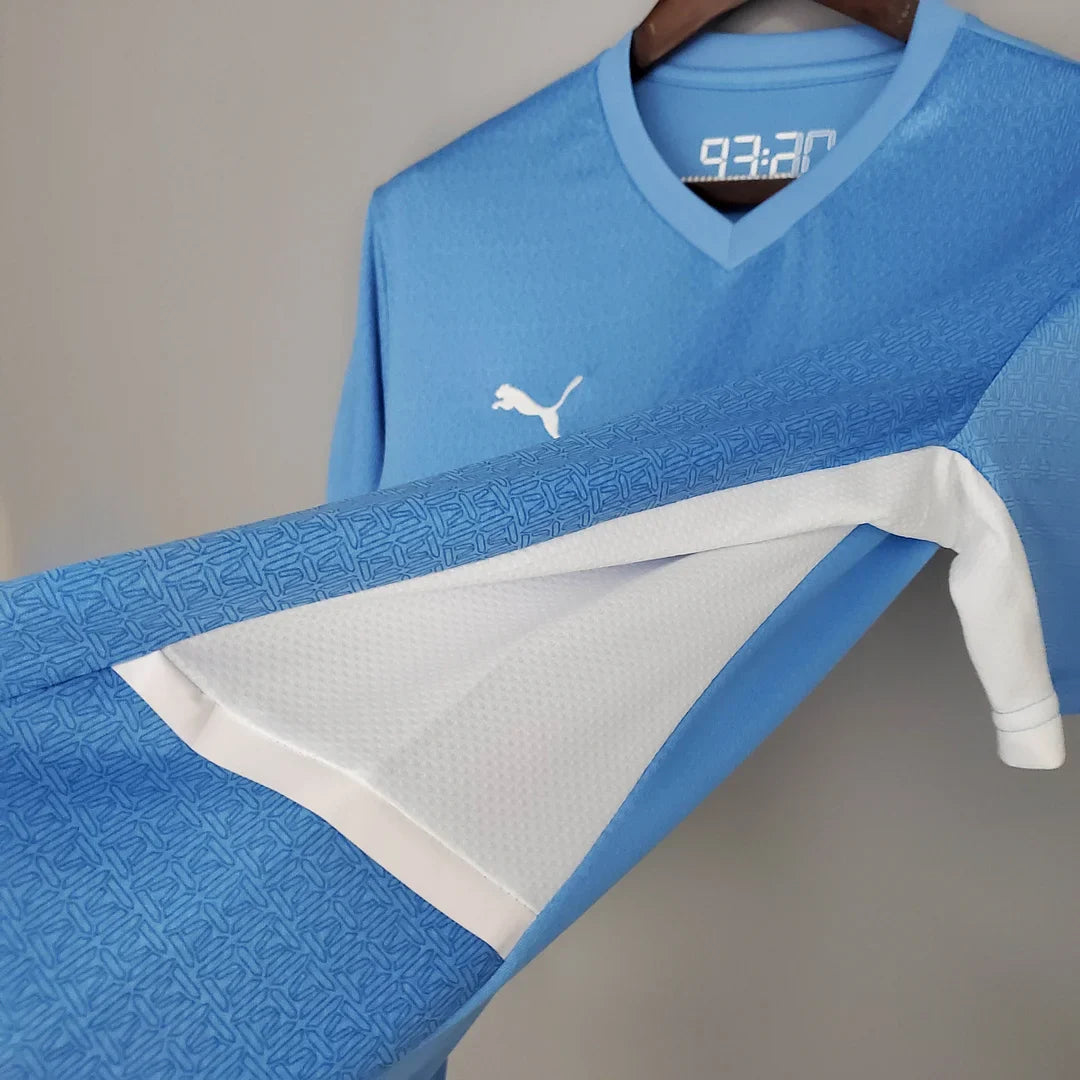 Manchester City Football Shirt 2021/2022 Retro Home