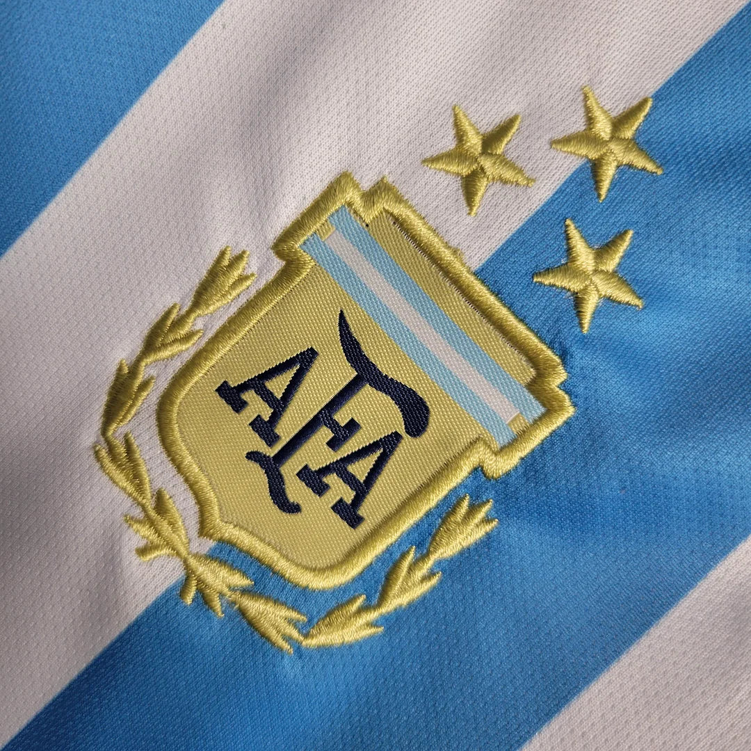 2022 Argentina Home Football Shirt Kids Size