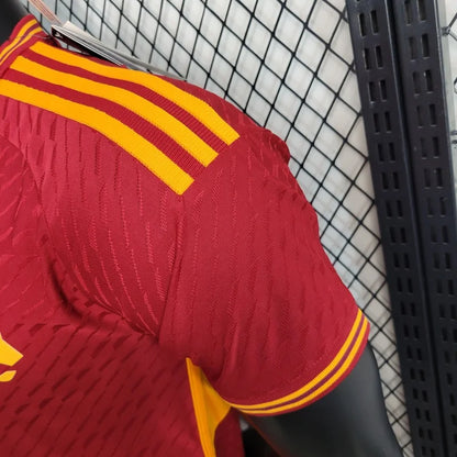 2023/2024 Roma Legacy Home Soccer JerseyPlayer Version