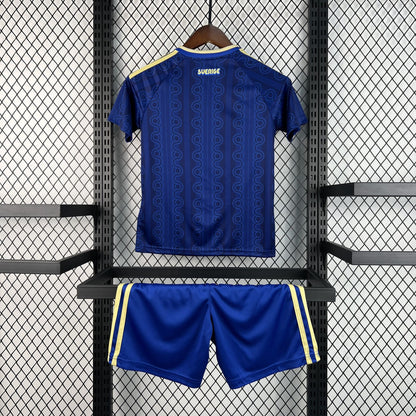 2026 Sweden Away World Cup Football Jersey Kids Size