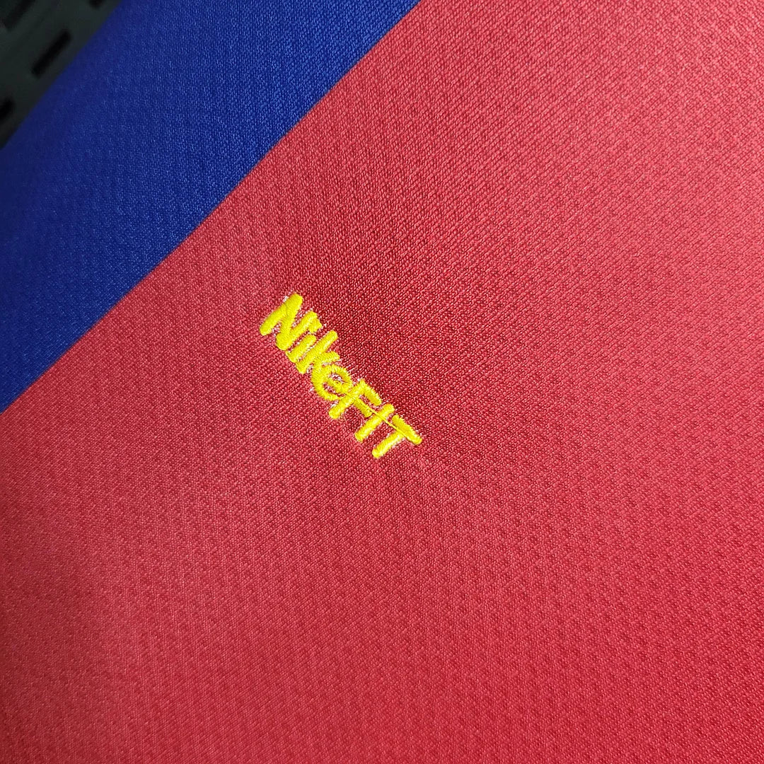 2007/2008 Retro Barcelona Home Football Shirt