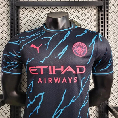 2023/2024 Manchester City Third Away Football ShirtPlayer Version
