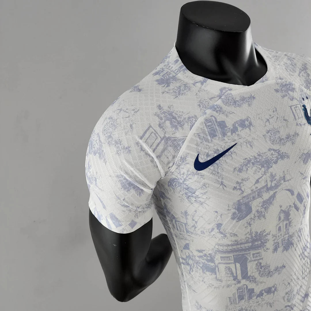 2022 FIFA World Cup France Away Football Shirt White - Player Version