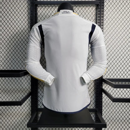2023/2024 Long Sleeve Real Madrid Home Football Shirt