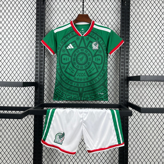2026 Mexico Home World Cup Football Jersey Kids Size