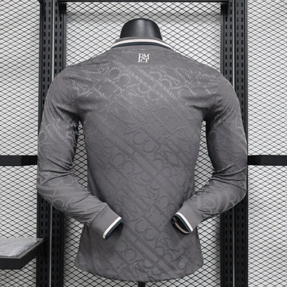 2024/2025 Long Sleeve Player Version Real Madrid Third Away Football Shirt