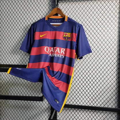 2015/2016 Retro Barcelona Football Shirt Home