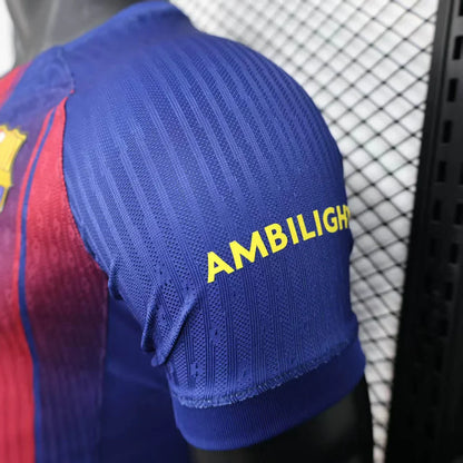 2025/2026 Player Version Barcelona Home Football Shirt