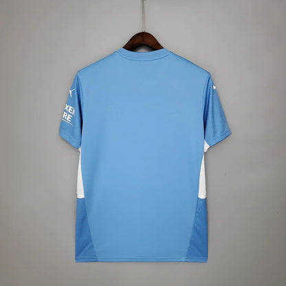 Manchester City Football Shirt 2021/2022 Retro Home