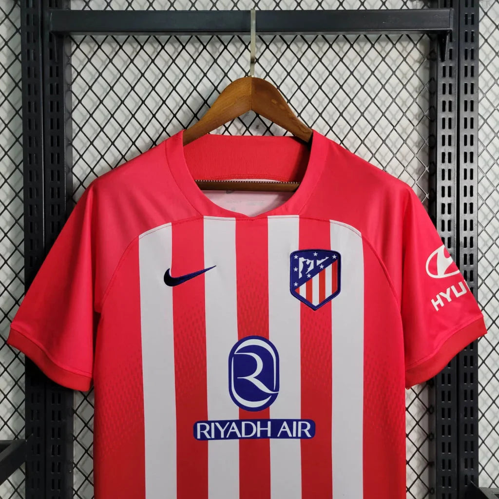 2023/2024 Atletico Madrid Home Soccer Jersey