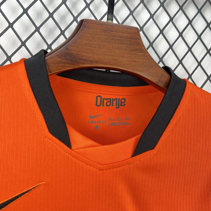 2026 Netherlands Home World Cup Football Shirt Kids Size