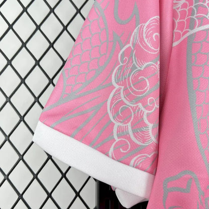 2025/2026 Real Madrid Pink Dragon Special Edition Jersey