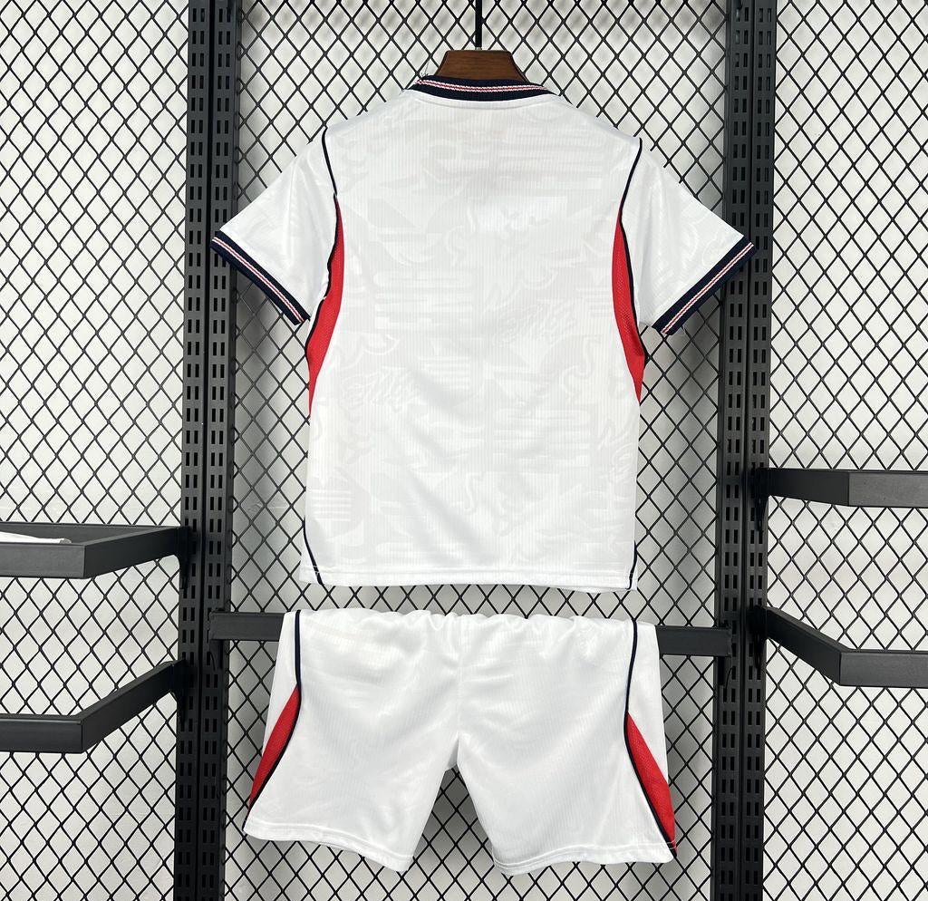 2026 England Home Football Shirt Kids Size