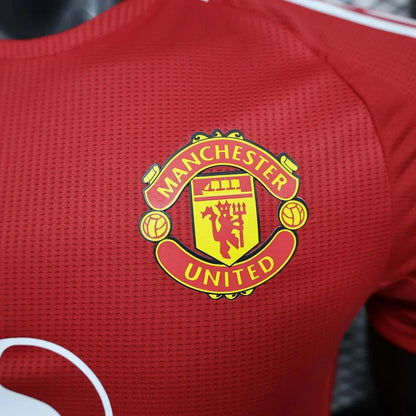 2024/2025 Manchester United Home Soccer JerseyPlayer Version