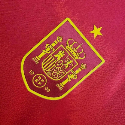 2024 Spain Home Football Shirt