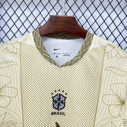 2026 Brazil Arara Aurora Gold Special Edition Football Shirt