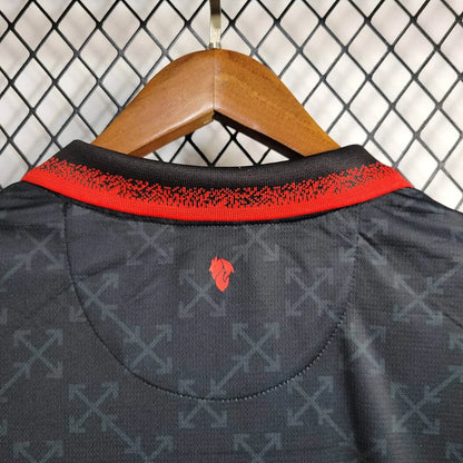 2024/2025 AC Milan x OFF-WHITE Football Shirt