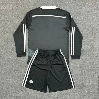 2014/2015 Retro Long Sleeve Real Madrid Third Away Football Shirt Kids Size