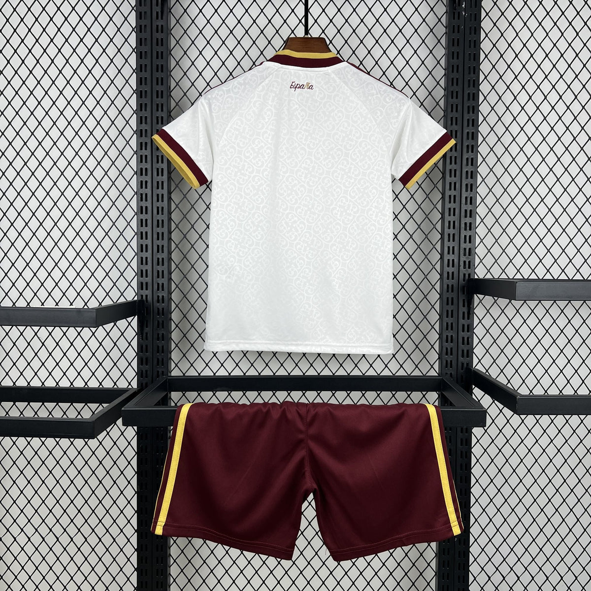 2026 2 Stars Spain Away World Cup Football Shirt Kids Size