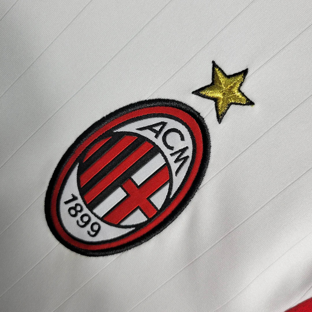 2006/2007 Retro Long Sleeve AC Milan Away Football Shirt