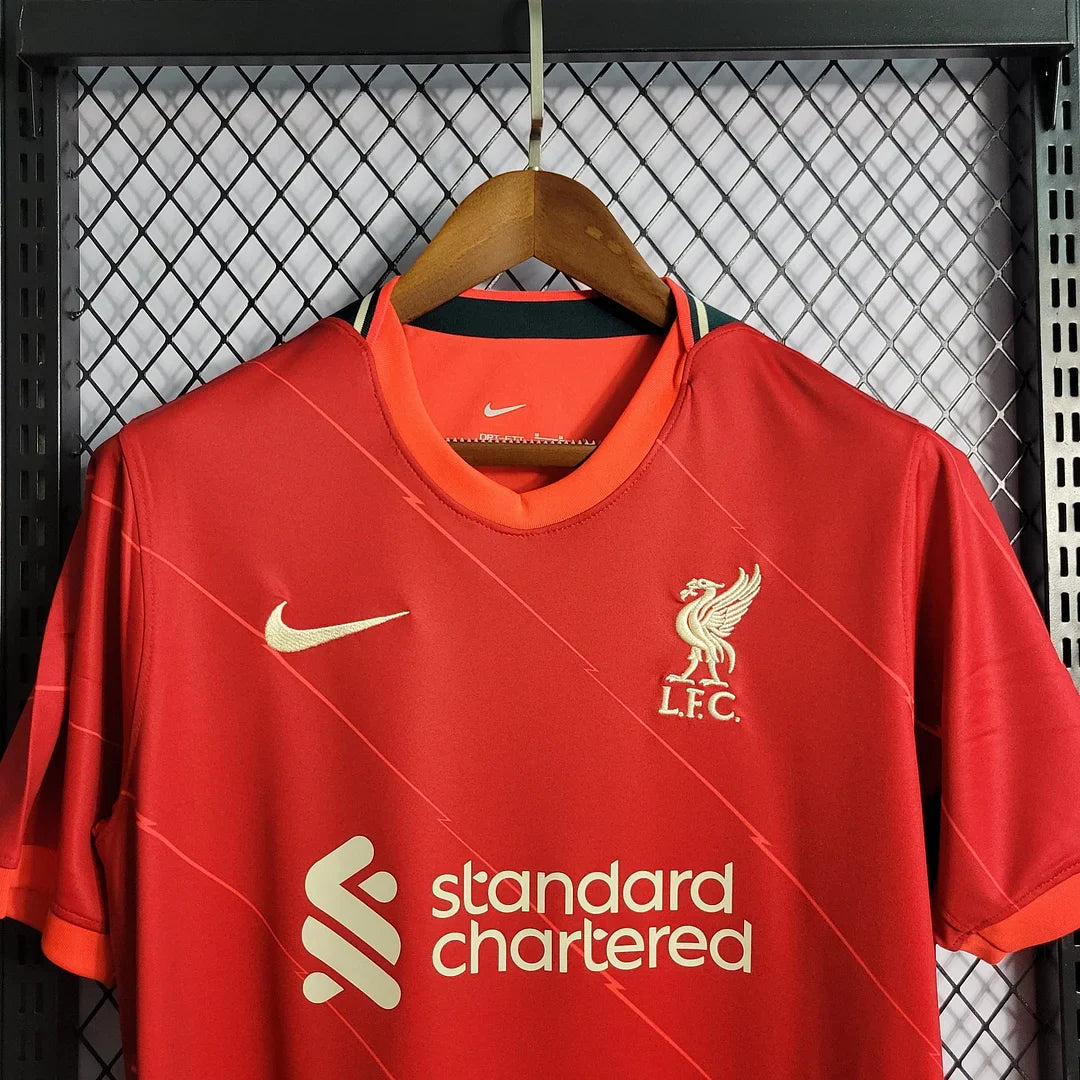 2021/2022 Retro Liverpool Home Soccer Jersey