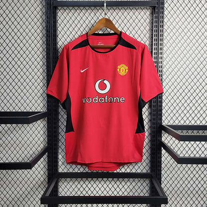 2002/2004 Retro Manchester United Home Football Shirt