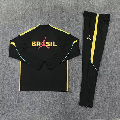2026/2027 Brazil Black x Yellow Tracksuit