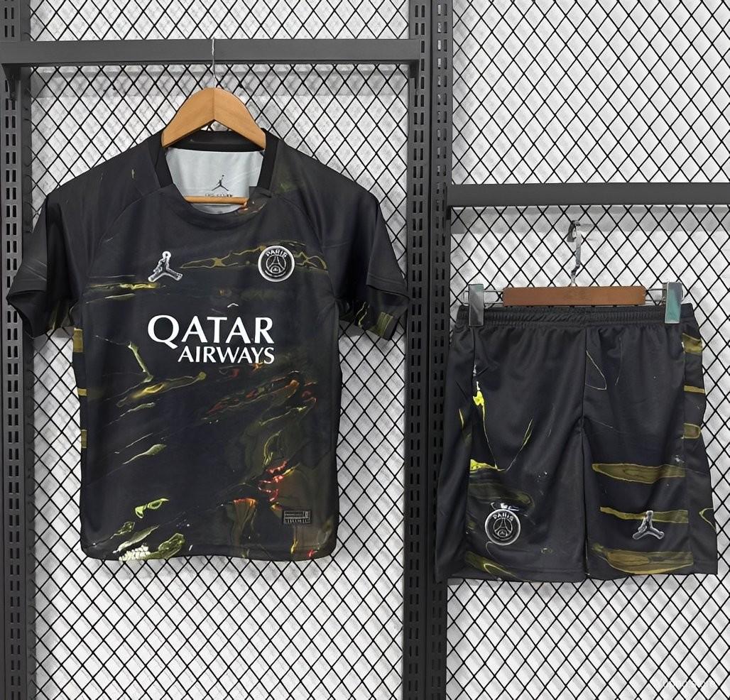2025/2026 PSG Paris Saint-Germain Stadium Night Edition Football Shirt Kids Size