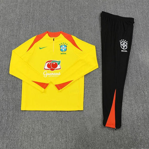 2025/2026 Brazil Yellow Tracksuit