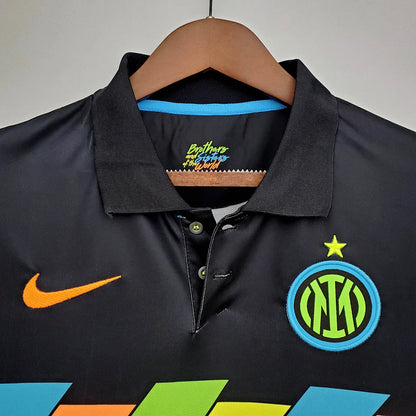 Internazionale Milan Third Away Football Jersey 2021/2022 Retro