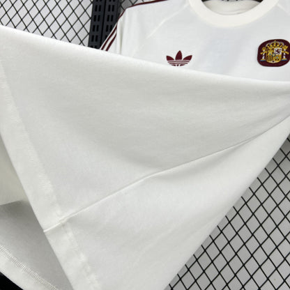 2026 Spain  White US Packs Casual Shirt