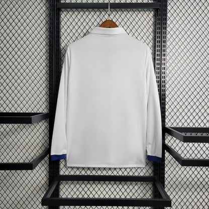 2016/2017 Retro Long Sleeve Real Madrid Home Football Shirt