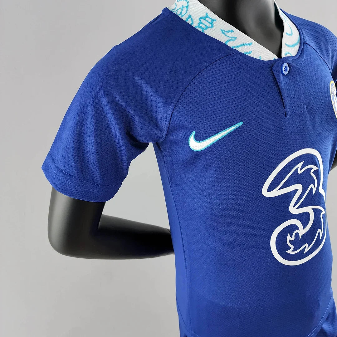 2022/2023 Chelsea Home Football Jersey Kids Size