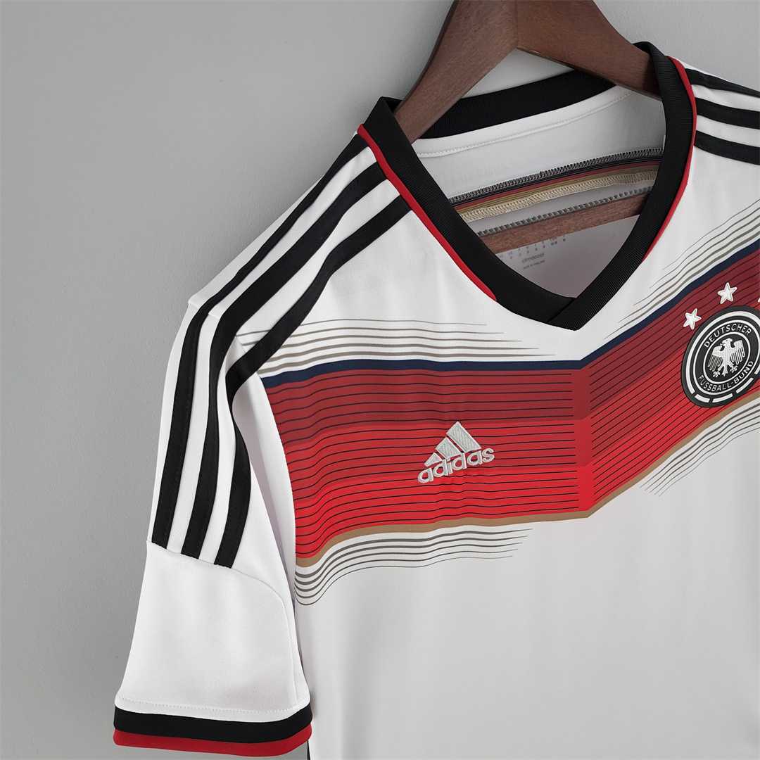 2014 Retro Germany Home Football Jersey