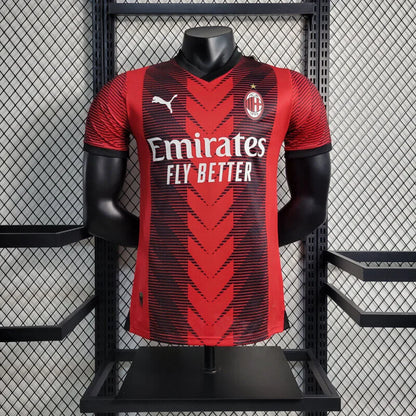2023/2024 AC Milan Home Soccer JerseyPlayer Version