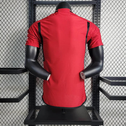 2023/2024 Manchester United Home Soccer JerseyPlayer Version