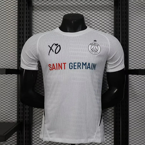 2025/2026 Player Version PSG Paris Saint-Germain X The Weeknd White Special Edition