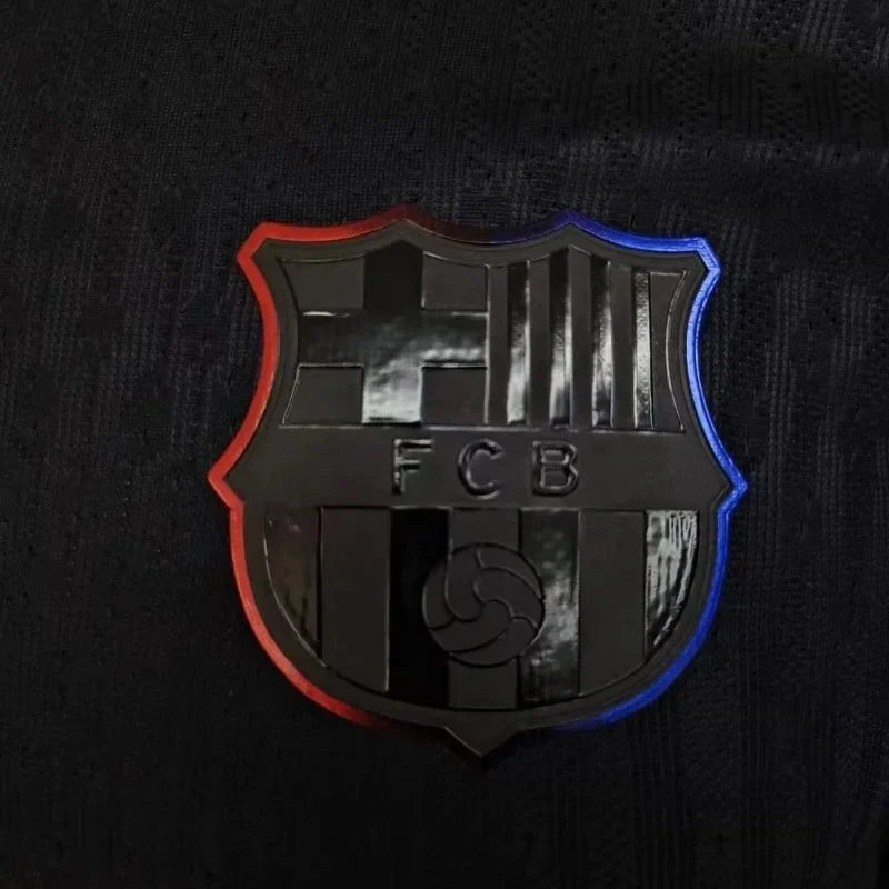 2024/2025 Long Sleeve Player Version Barcelona Away Jersey