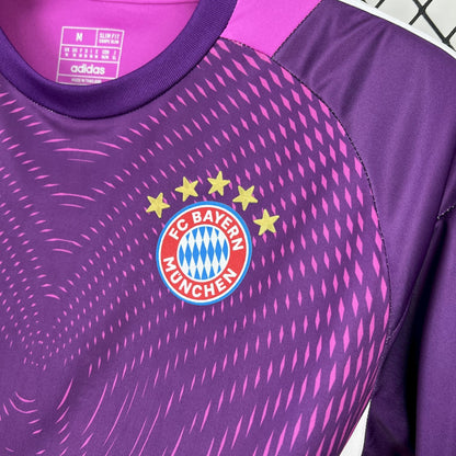 2025/2026 Bayern Munich Goalkeeper Purple Football Jersey