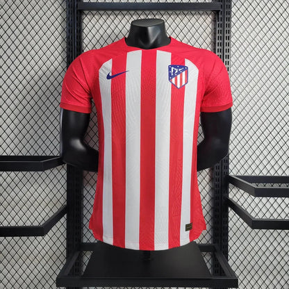 2023/2024 Atletico Madrid Home Soccer JerseyPlayer Version