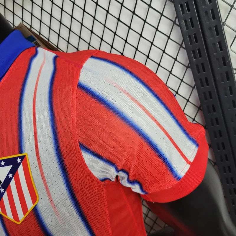 2024/2025 Atletico Madrid Home Soccer JerseyPlayer Version