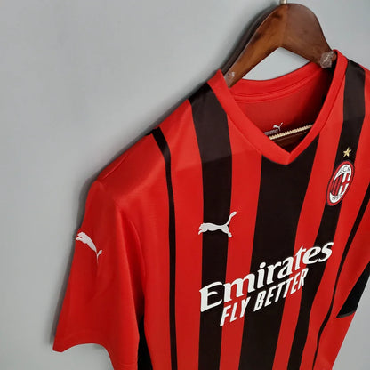 AC Milan Soccer Jersey Home 2021/2022 Retro