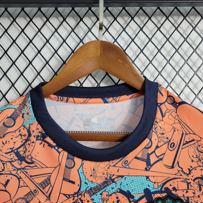 2022/2023 Cádiz Carnival Special Edition Orange Football Shirt