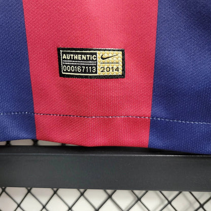 2014/2015 Retro Barcelona Football Shirt Home