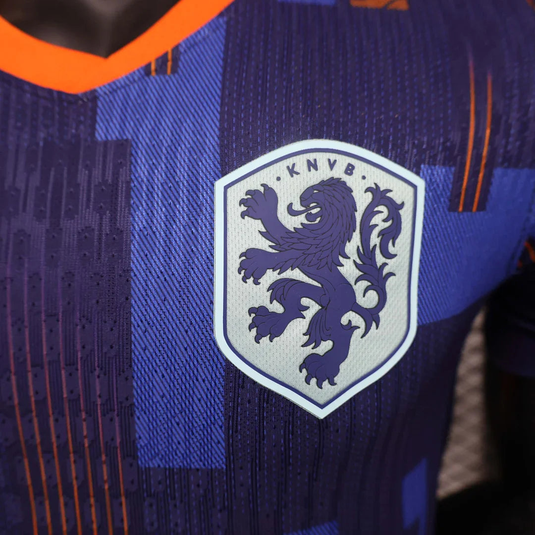 2024 Netherlands National Team Away Football Shirt Player Version