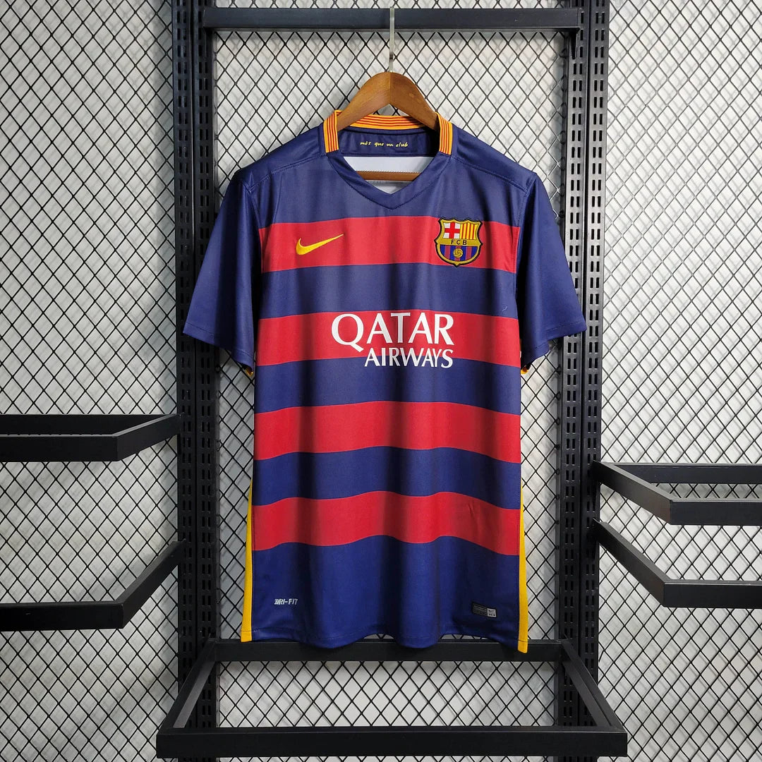 2015/2016 Retro Barcelona Football Shirt Home