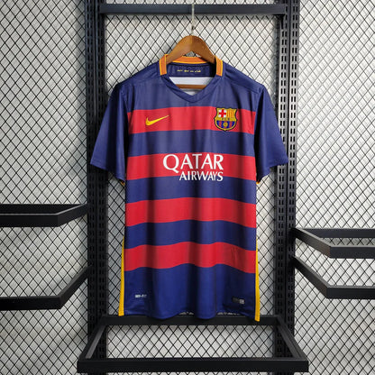 2015/2016 Retro Barcelona Football Shirt Home