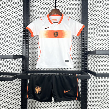 2026 Netherlands Away World Cup Football Shirt Kids Size
